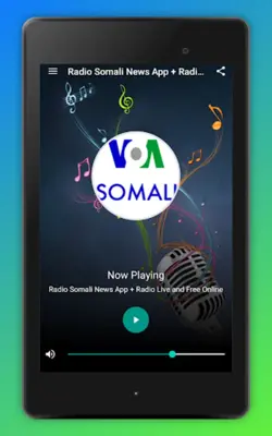 VOA Somali Radio App Online android App screenshot 0